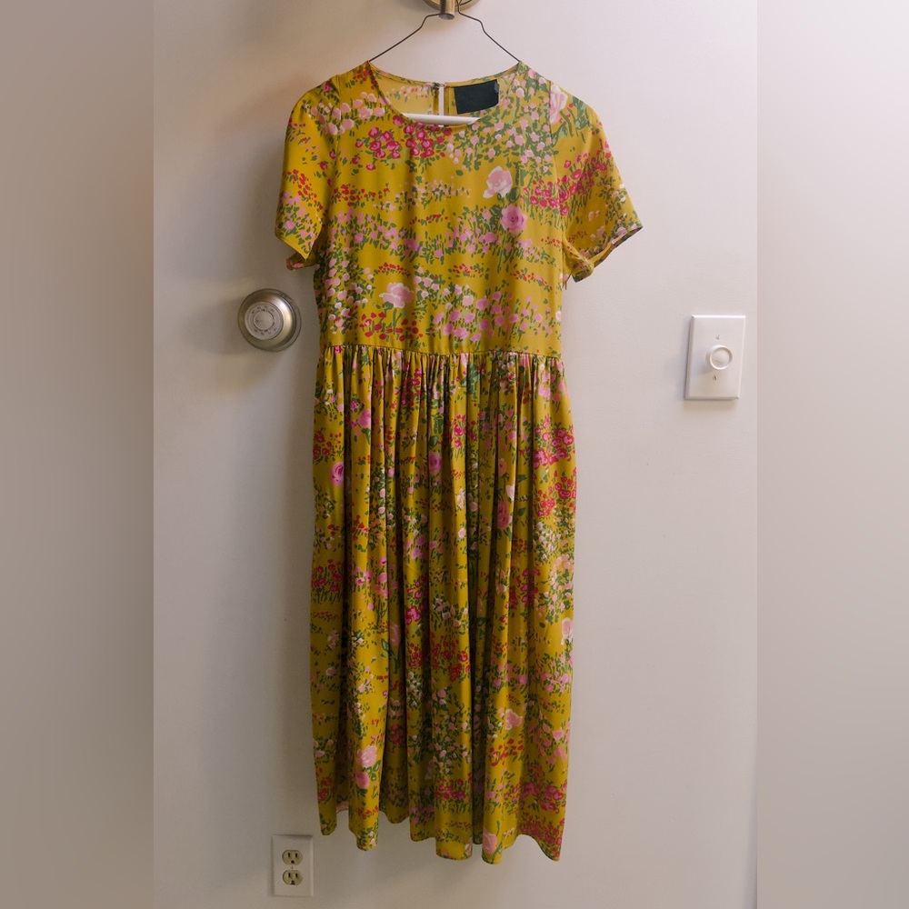 No.6 Maeve Dress in Bronze English Garden Size 1 - Excellent Condition
